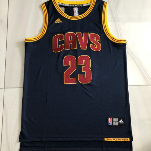 Maillot de Basket #23 James Cleveland Cavaliers authentique Marine